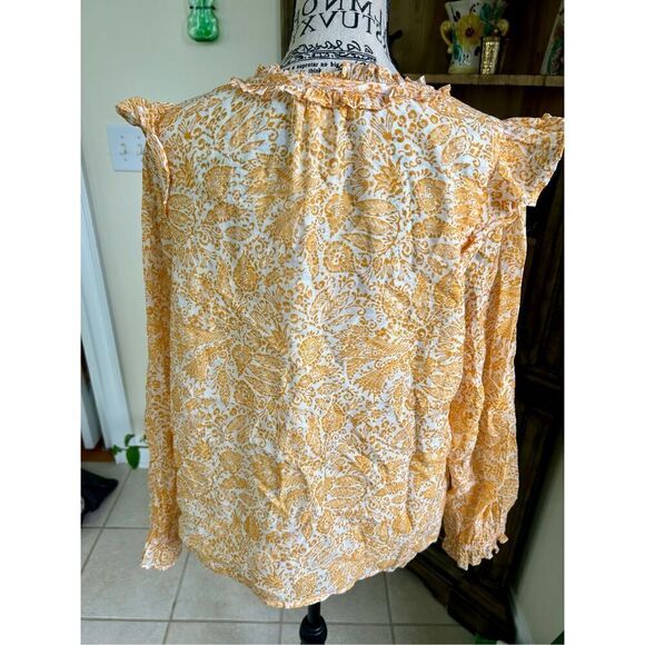 J.Crew Ruffle Collar Top Blouse - Picture 4 of 8